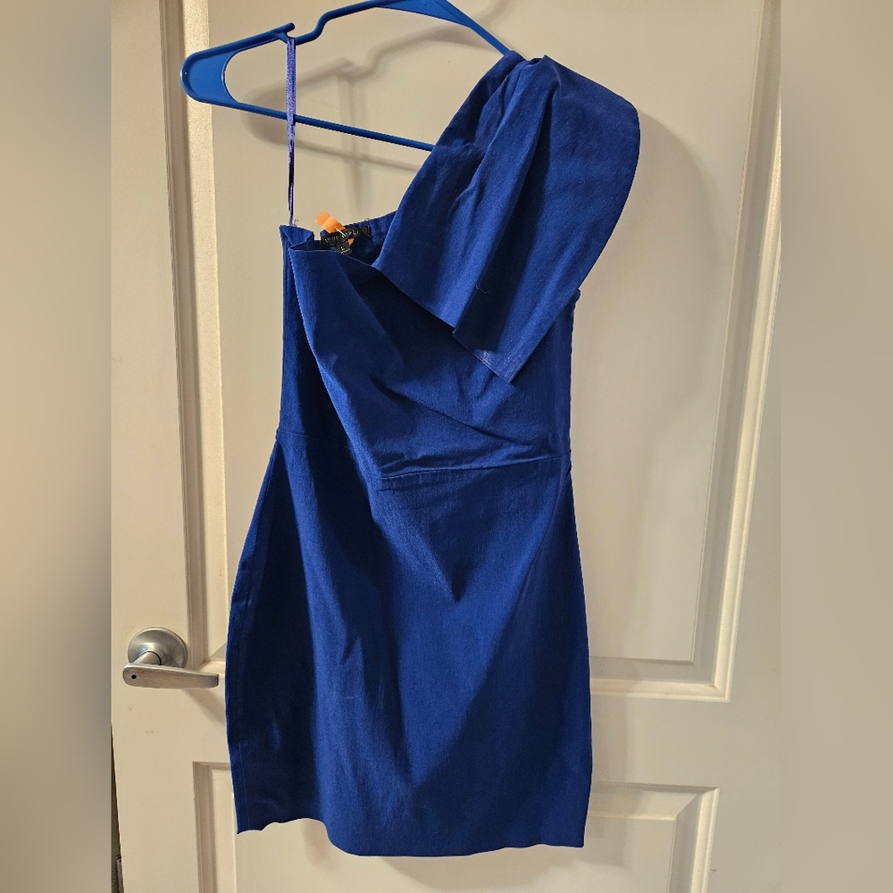 Blaque Label Size Large Blue Party Dress